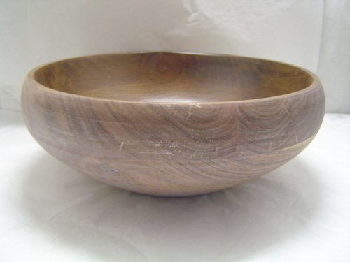 WOODEN BOWL ROUND CORNER