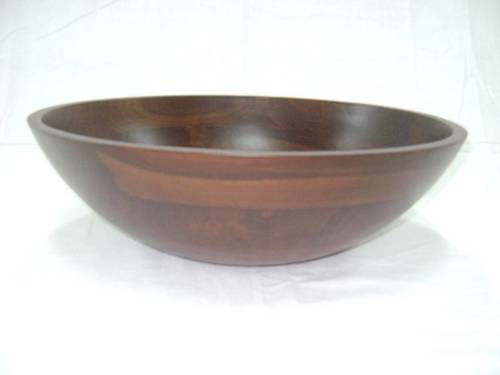 WOODEN DEEP BOWL