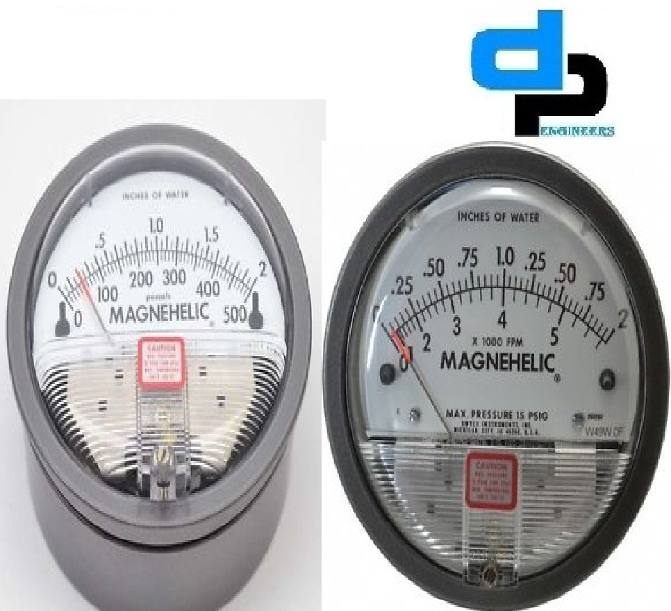 Magnhelic Differential Pressure Gauge 0-2 15psi 