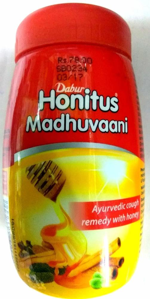 Dabur Honitus Madhuvaani - 150g - Ayurvedic remedy for Cough