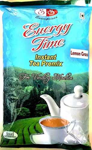 Instant Tea Premix (Lemongrass) - 1 kg Plastic Bag Packaging Sweet Taste Dried Form Solid Extract Shelf Life 12 Months