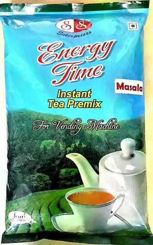 Masala Tea Premix - 1Kg Air-Tight Plastic Bag, Black Dried Solid Extract with Refreshing Aroma and Instant Energy Benefits