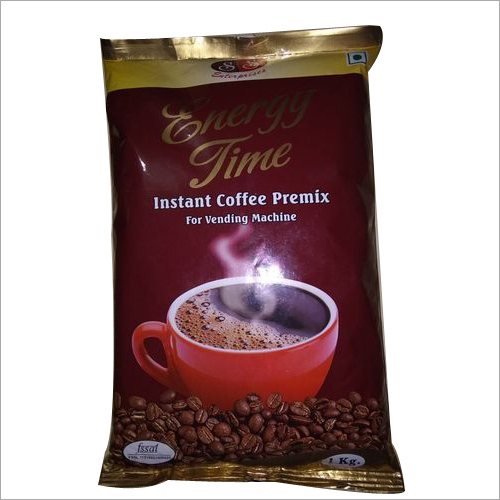 Instant Coffee Premix - 1kg Plastic Bag Sweet Taste Hygienically Prepared from Roasted Coffee Beans with Strong Aroma and Refreshing Freshness