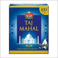 Taj Mahal Tea Bag - 100% Vegetarian Masala Tea Bags, 20 Kilograms , Black Color, 12 Months Shelf Life, Natural Tea Granules, Paper Box Packaging