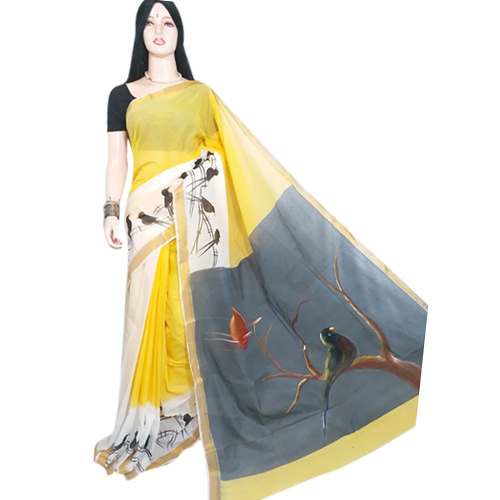 Summer Ladies Chapa Cotton Saree