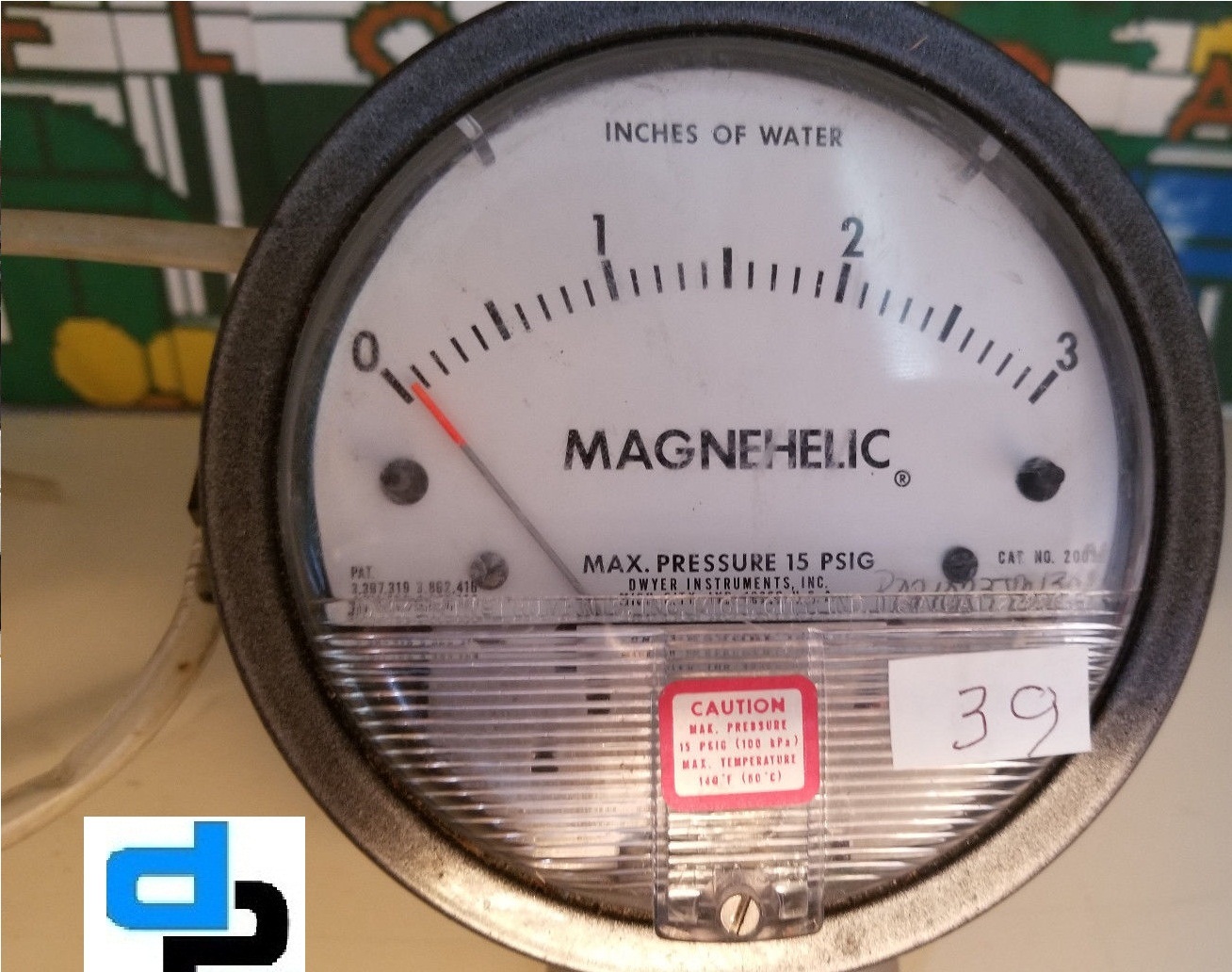 Dwyer Magnehelic 2010D Pressure Gauge for sale online 