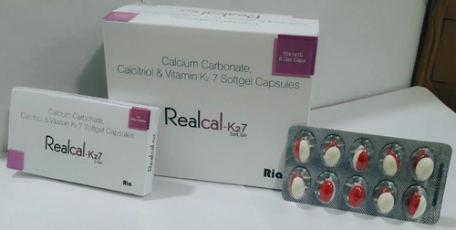calcium carbonate+ calcitrol+vit k2 7 softgel