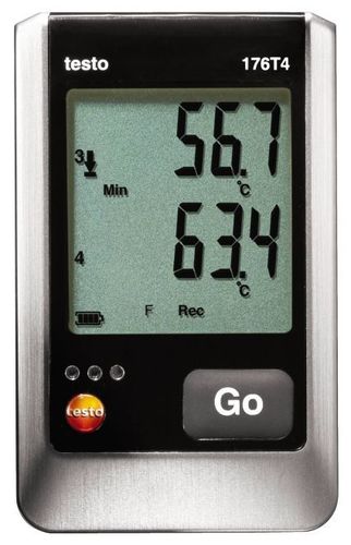 Four Channel Temp. Data Logger (Testo-176T4)