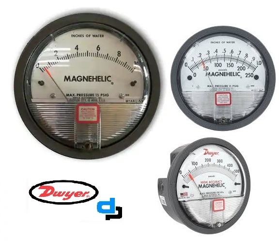 Dwyer USA Model 2150 Dwyer USA Model 2150 Magnehelic Gage Range 0-150 Inch WC Range 0-150 Inch WC