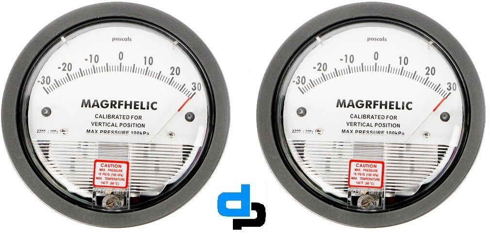Dwyer 2000-500PA Magnehelic Differential Pressure Gauge