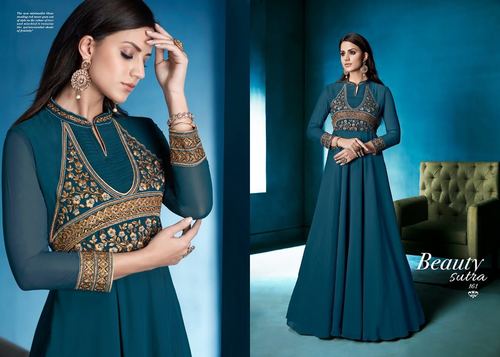 As Shown In The Image Ladies Designer Party Wear Gown