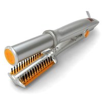 Orange And Steel Hair Straightener