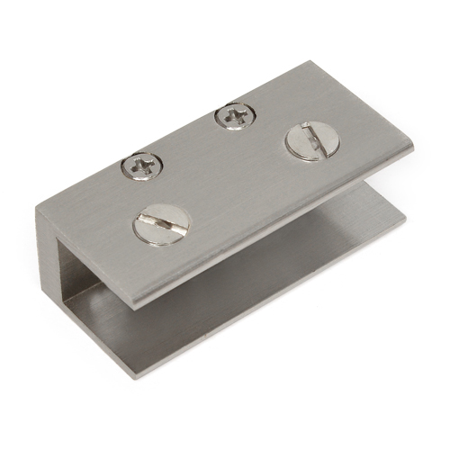 Brass Glass Square Bracket