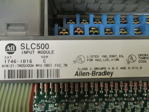 ALLEN BRADLEY SLC  500 1746-IB16