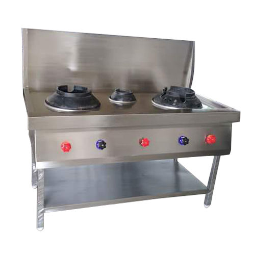 Stainless Steel Three Gas Burner