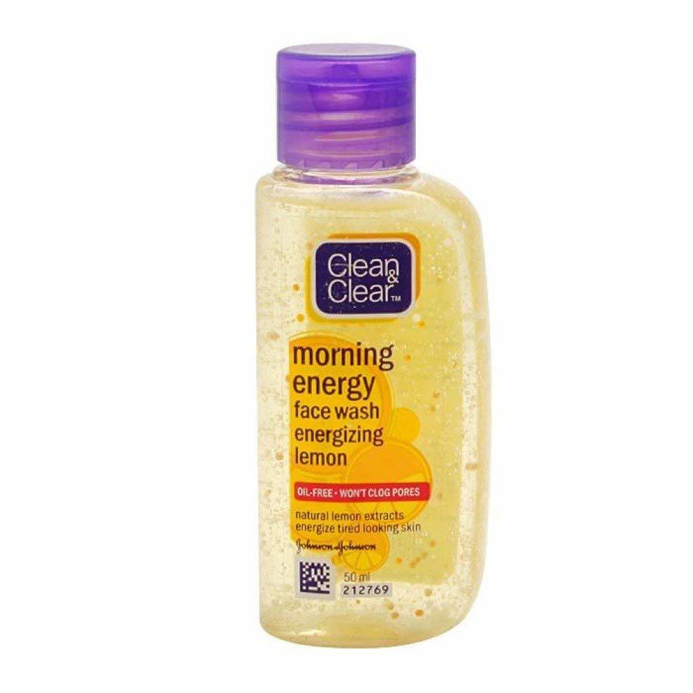 Clean & Clear Morning Energy Facewash Energizing Lemon, 100ml