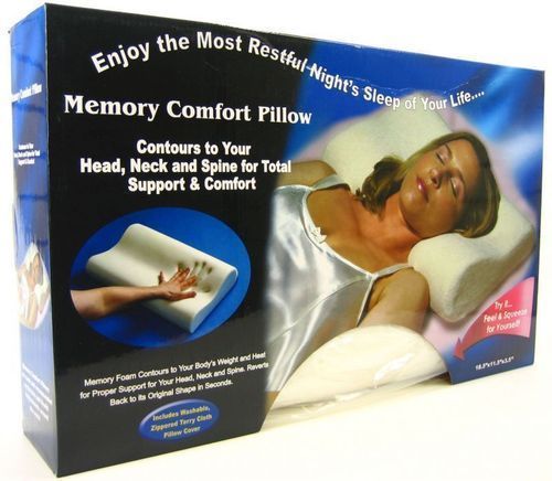 Memory Pillow Recommended For: All