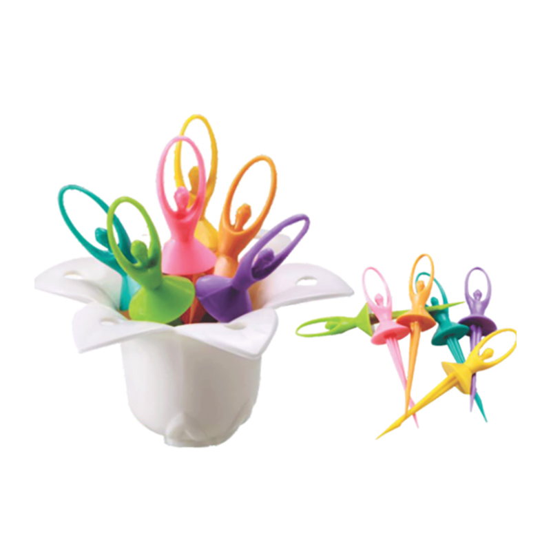 Plastic Fruit Fork Barbie Doll