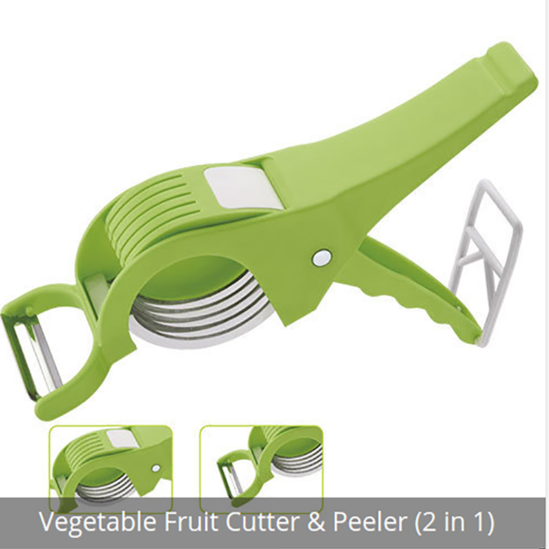Plastic Portable Fruit Cutter And Peeler