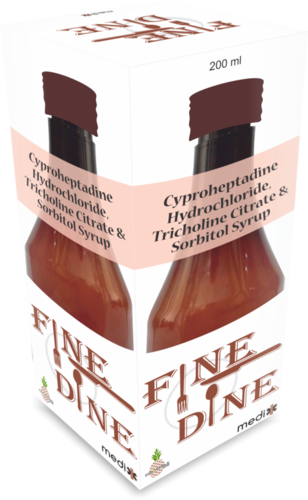 Cyproheptadine & Tricholine Citrate (Pine Apple) Cyproheptadine & Tricholine Citrate (Pine Apple)