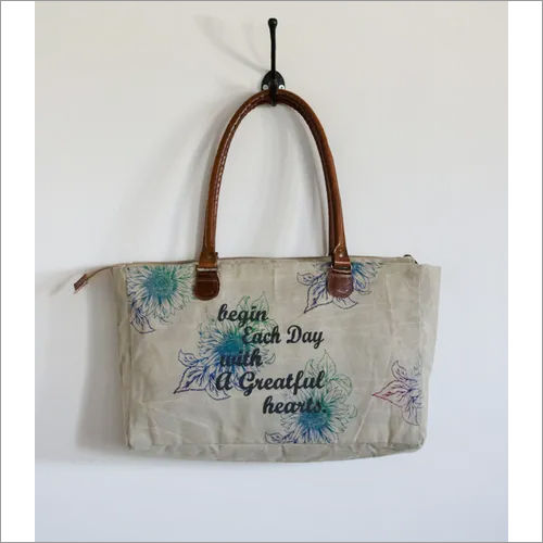 Multicolor Colorful Printed Short Tote Bag