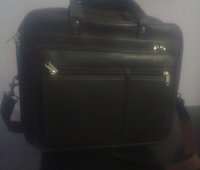 Leather Trolly Bag