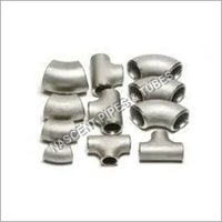 Titanium Butt Weld Fittings - Titanium & Stainless Steel, Silver Color, Welded Type