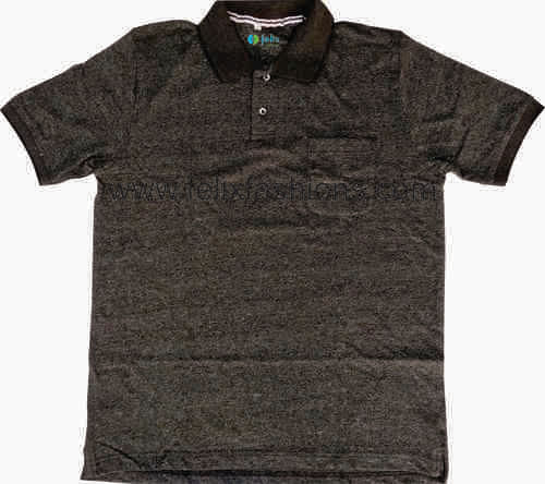 Knit Polo T Shirt