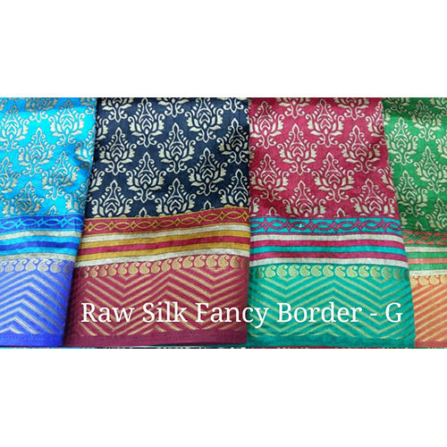 Raw Silk Fancy Border Sarees