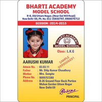 Bharti Academy Identity Card