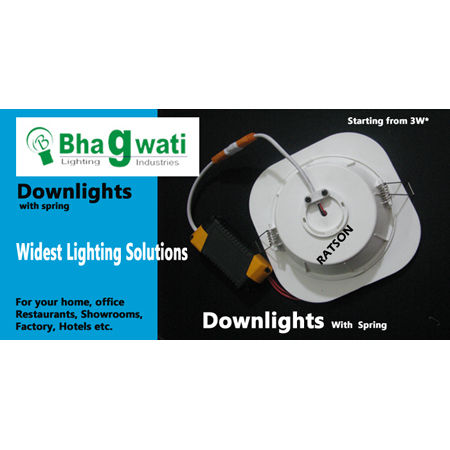 Downlight Body (With Spring)