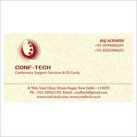 Plastic Visiting Cards