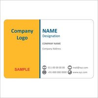 Plastic Visiting Cards