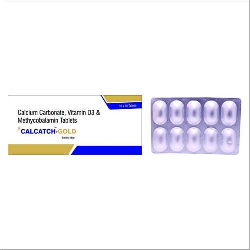 Calcatch Gold Vitamin D3 Tablets