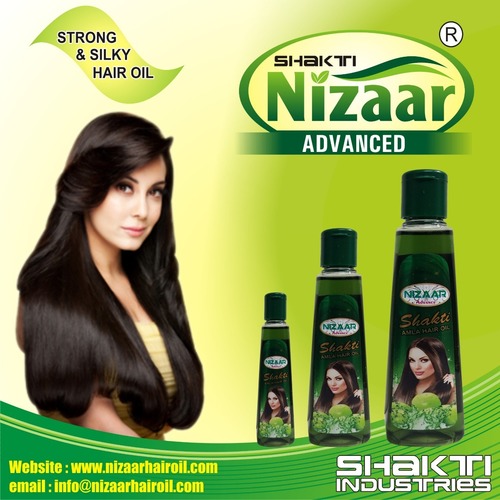 Amla Hair Oil - Fresh Amla Fruit Extract, 18 Month Shelf Life, Nourishing Green Oil for Stronger, Thicker, Shiny Hair