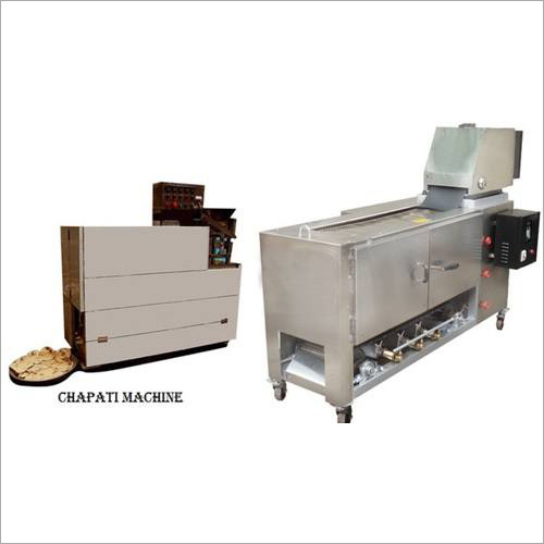 Chapati Making Machine - Stainless Steel 1000x500x800 mm | Automatic Operation Time Saving Consistent Size Easy Cleaning