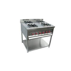 Manual Four Burner Gas Stove