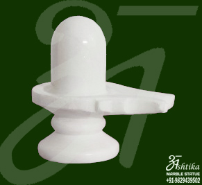 Marble Shiva Lingam Statue