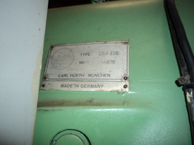 HURTH zsa 220 UNIVERSAL GEAR SHAVER MACHINE FOR SALE