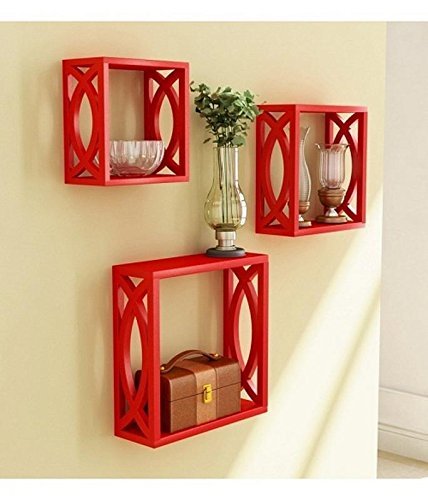 Home Decor/ Wall Decor MDF Wall Shelves Set Of 3 Home Decor/ Wall Decor MDF Wall Shelves Set Of 3