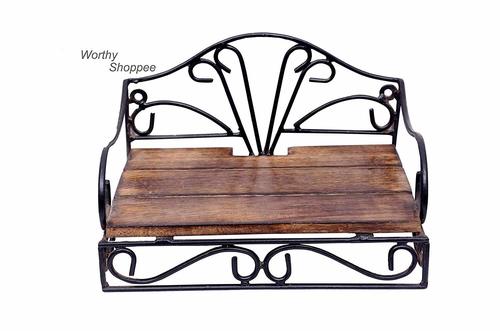 Iron Set Top Box Holder Wall Shelf - Multi Purpose Iron Set Top Box Holder Wall Shelf - Multi Purpose