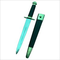 Traditional Medieval Dagger - High Carbon Steel, 18.5 Inch Overall Length | Leather Wrapped Scabbard, 10.85 Inch Blade Length