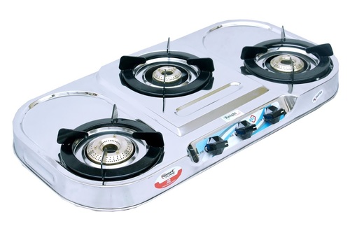 3 BURNER PLUS DIP TRAY
