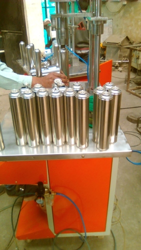 Aerosol Filling Machine