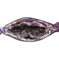 Women Hand Painted Leather Cross Bag