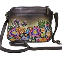 Women Hand Painted Sling Bag