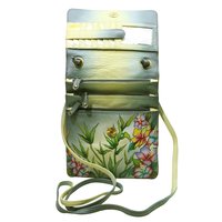 Women Hand Painted Leather Sling Bag