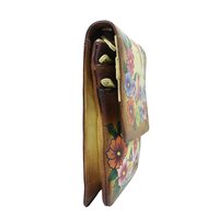 Women Hand Painted Leather Sling Bag