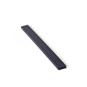 10Pcs (40x1) Pin Single Row Straight Female Pin Header Connector Strip