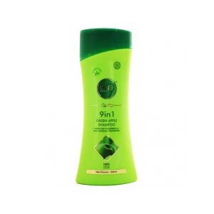 300 ml 9 in 1 Green ApplePearl Shampoo with Anti Dandruff & Anti Hairfall Properties